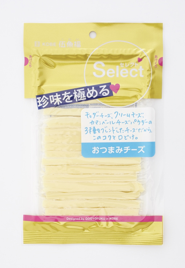 メルカート間渕 Online Shop / 伍魚福 おつまみチーズ 58ｇ
